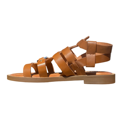 Vueva Sandalo Donna Tacco Basso WD-425R25 311 Cognac | Elegante