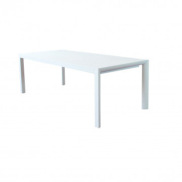 Tavolo Houston allungabile in alluminio  225/300 x 100