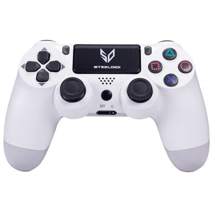 Steeldigi Wireless Controller für PS4, Gamepad, kabellos, PlayStation 4, Weiß