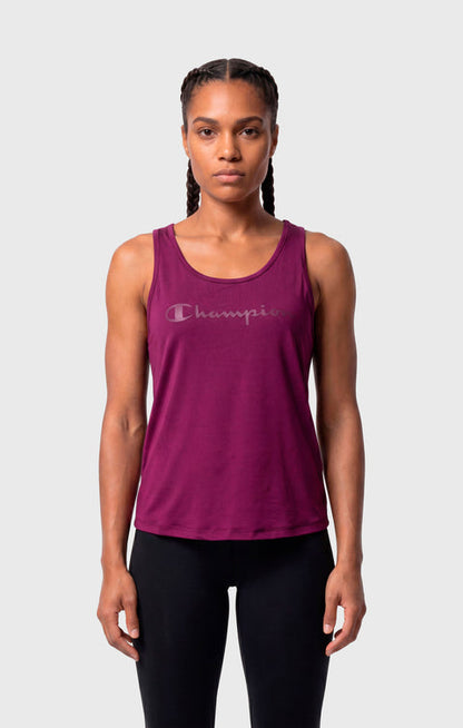 Champion Canotta Running Donna 119138-VS508 Viola - Top Running