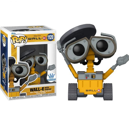 Funko Pop! Disney Pixar Wall-E (1120) Wall-E mit Radkappe Exclusive Vinylfigur