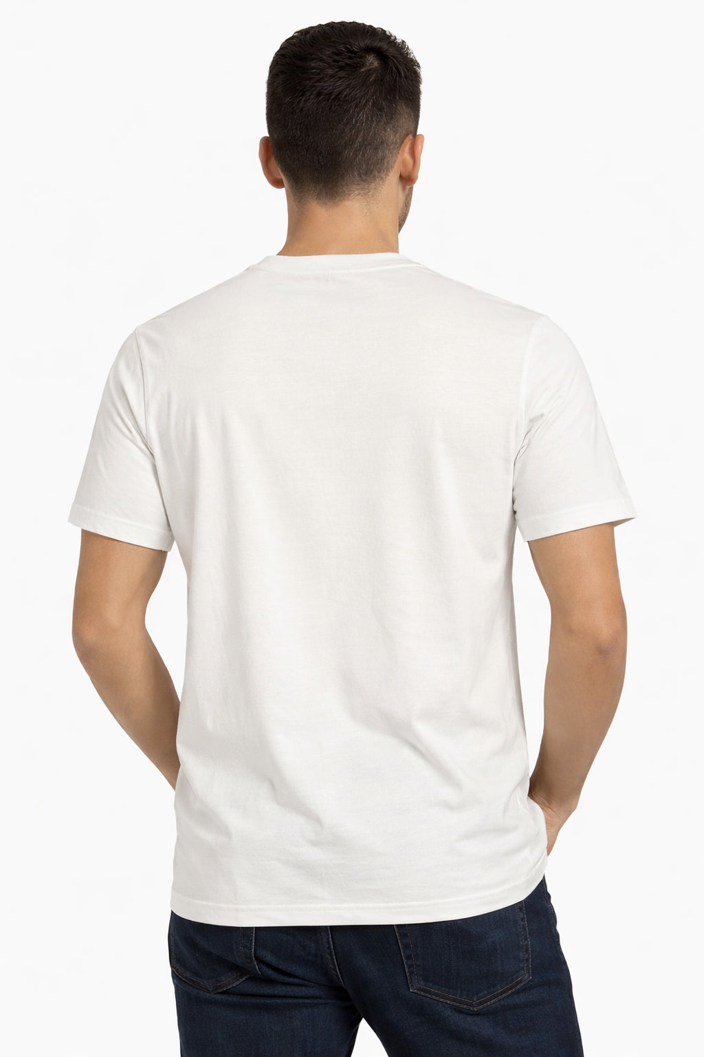 Trez T-shirt Uomo Cotone Piqué TASIK-PC M49985 102 Bianco