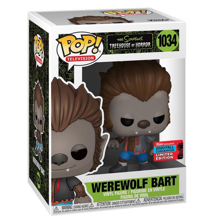 Funko Pop! Television Die Simpsons – Werwolf Bart (1034) Limitierte Edition 2020