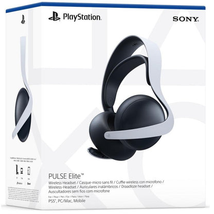 Sony Pulse Elite Playstation 5 Wireless-Kopfhörer mit Mikrofon PS5 Headset (Weiß)