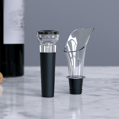 Automatic Electric Bottle Opener Corkscrew Pourer Wine Bottle Opener Set