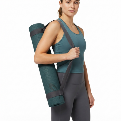 Energetics tappetino yoga  MT TPE dimensioni 183cm x 61cm x 6mm 437850 634 blu petrolio