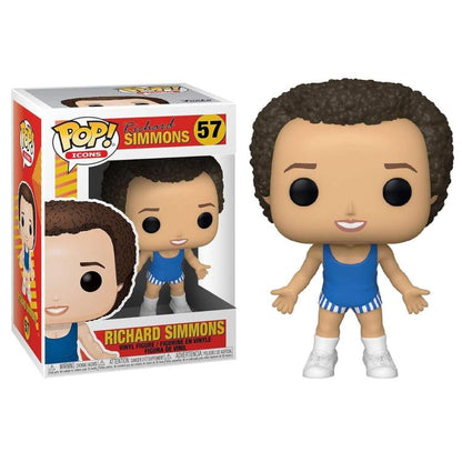 Funko Pop Icons Richard Simmons Spielzeug (57) Richard Simmons Statue Vinylfigur 9 cm