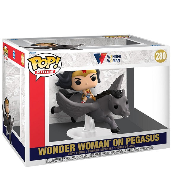 Funko Pop Rides Wonder Woman 80. 280 Wonder Woman auf Pegasus Vinyl Übergröße