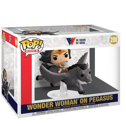 Funko Pop Rides Wonder Woman 80. 280 Wonder Woman auf Pegasus Vinyl Übergröße