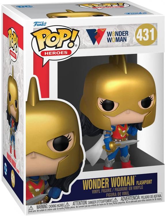 Funko Pop Heroes Wonder Woman – Wonder Woman Flashpoint (431) 80th Vinylfigur