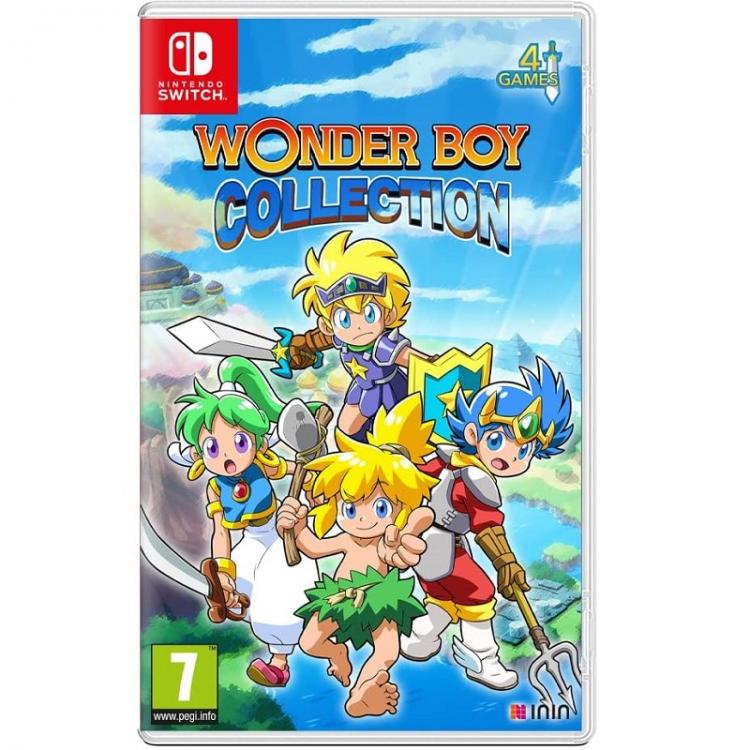 Wonder Boy Collection (Xj) Nintendo Switch Neues Spiel OVP Italienisch Pal
