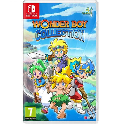 Wonder Boy Collection (Xj) Nintendo Switch Neues Spiel OVP Italienisch Pal