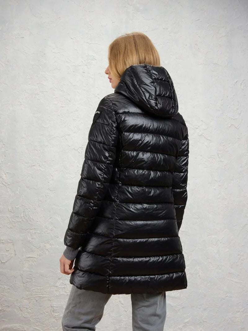 Blauer Adelaide 26WBLDK02073-006648 999 Donna Nero - Piumino lungo