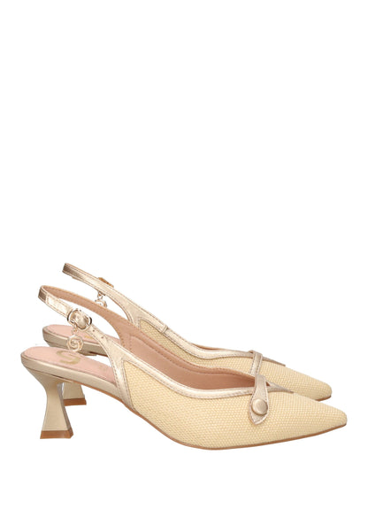 GP988 Decollete aperto dietro GOLD&GOLD