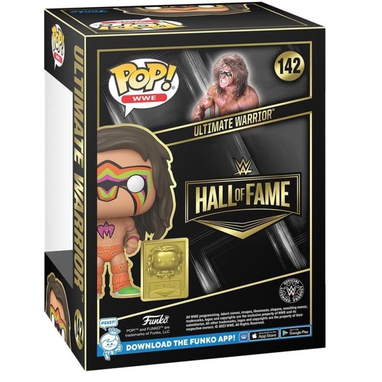 Funko Pop! WWE Hall Of Fame (142) Ultimate Warrior Special Edition Figur 9 cm