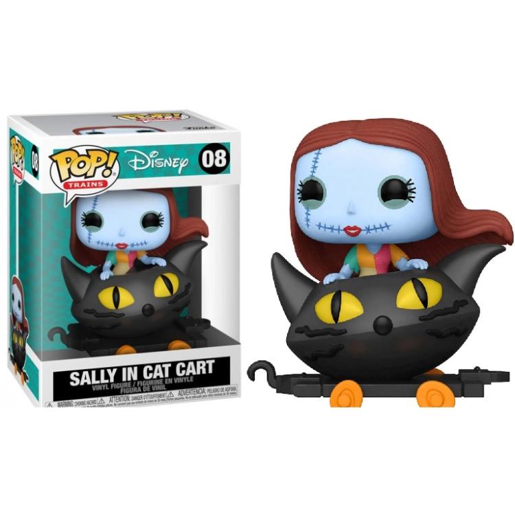 Funko Pop! Disney – Nightmare Before Christmas (08) Sally im Katzenwagen – Figur 9 cm