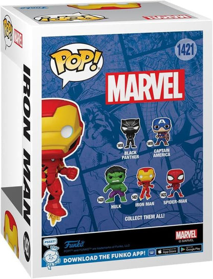 Funko Pop! Marvel New Classic Iron Man – (1421) – Iron Man Vinyl-Figur 9 cm