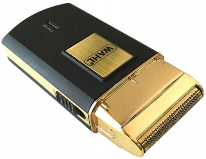 Wahl Bartrasierer Akku Travel Shaver Gold Edition 3615G + Reisezubehör