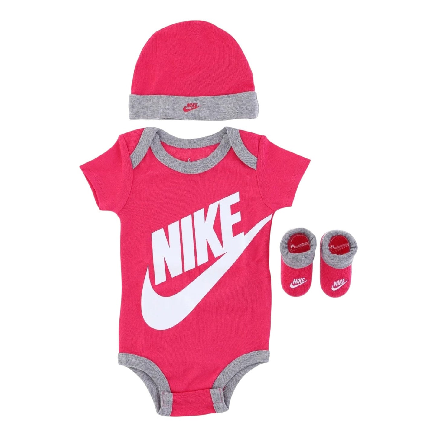 Nike tuta sportiva infant Futura logo MN0073-A4Y rosa
