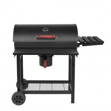 Tennessee Holzkohlegrill mit schwarz lackiertem Stahlgestell