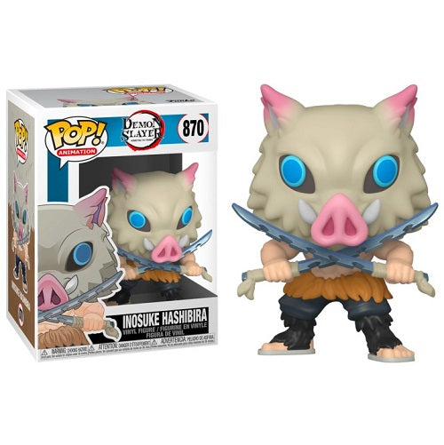 Funko Pop! Animation Demon Slayer - Inosuke Hashibira (870) Vinylfigur 9 cm