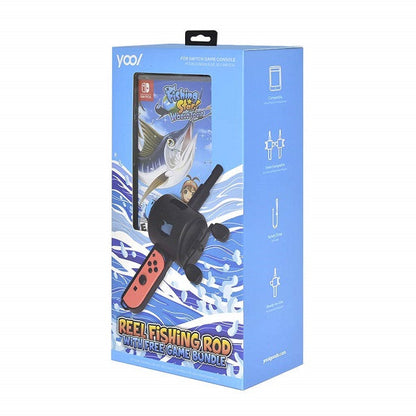 Reel Fishing Rod Bundle mit Fishing Star World Tour Nintendo Switch Angelrute
