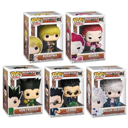 Funko Pop Hunter X Hunter Komplette Sammlung 651 - 652 - 653 - 654 - 700 Neu