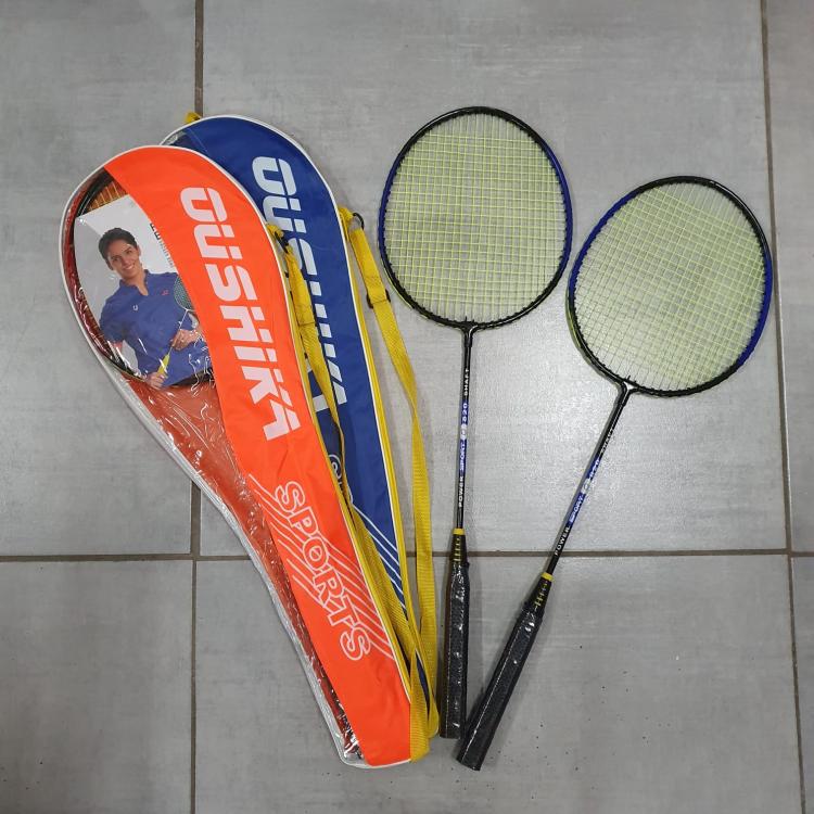 BADMINTON SCHLÄGER-SET MIT TASCHE SPORT WIE TENNIS DFH