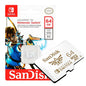 Nintendo Switch SanDisk microSDXC 64GB Memory Micro SD Official Zelda Card
