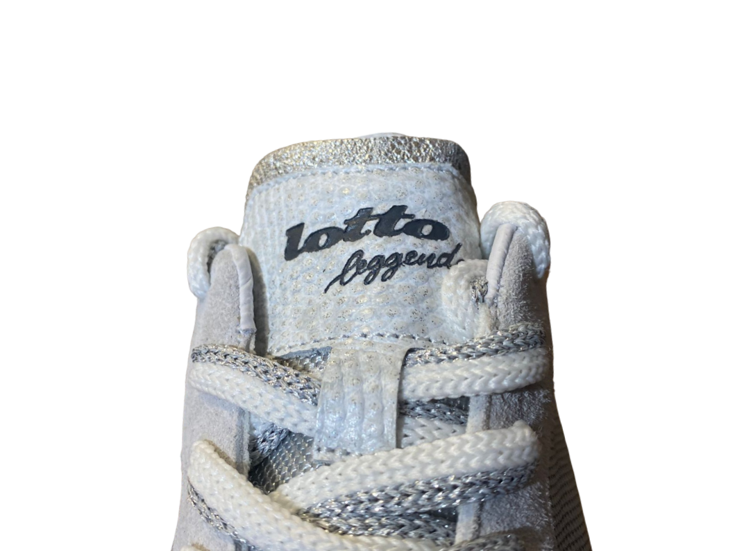 Lotto Leggenda Sneakers da donna Wedge II Shiny W 219595 AKR grigio fungo-argento