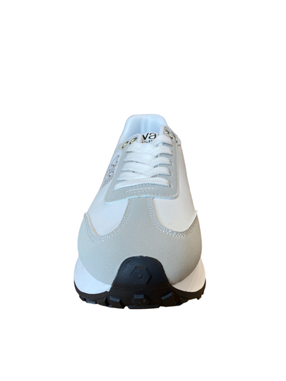 Cavalli Class Sport sneakers casual da donna con zeppa S00CW8638 100 bianco