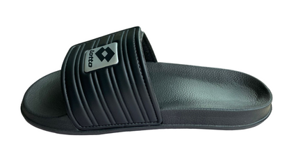 Lotto ciabatta da mare piscina con strappo Rico Strap II 219533 1MY all black-silver metal