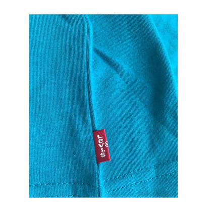 Levi's Kids T-shirt manica lunga da ragazzo Batwing 9E8646 9E8646-B8B turchese