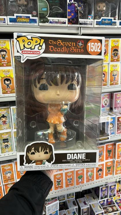 Funko Pop! Animation Seven Deadly Sins S2 (1502) Diane 25cm Vinyl Figure