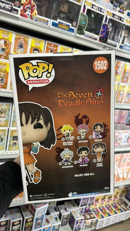 Funko Pop! Animation Seven Deadly Sins S2 (1502) Diane 25cm Vinyl Figure