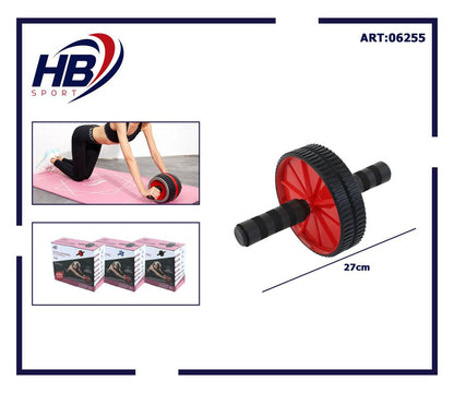 Ruota Ab Wheel Attrezzo Per Addominali Petto Flessioni Glutei Spalle + Tappetino