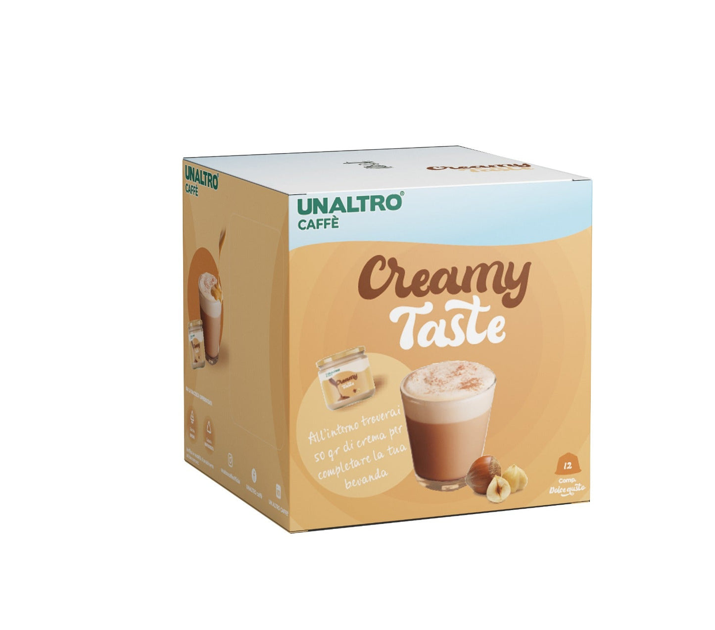 12 CAPSULE DOLCE GUSTO® CREAMY TASTE + CREMA SPALMABILE