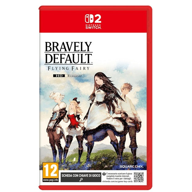 Bravely Default: Flying Fairy HD Remaster Nintendo Switch 2 Spiel Pal Italienisch NSW2