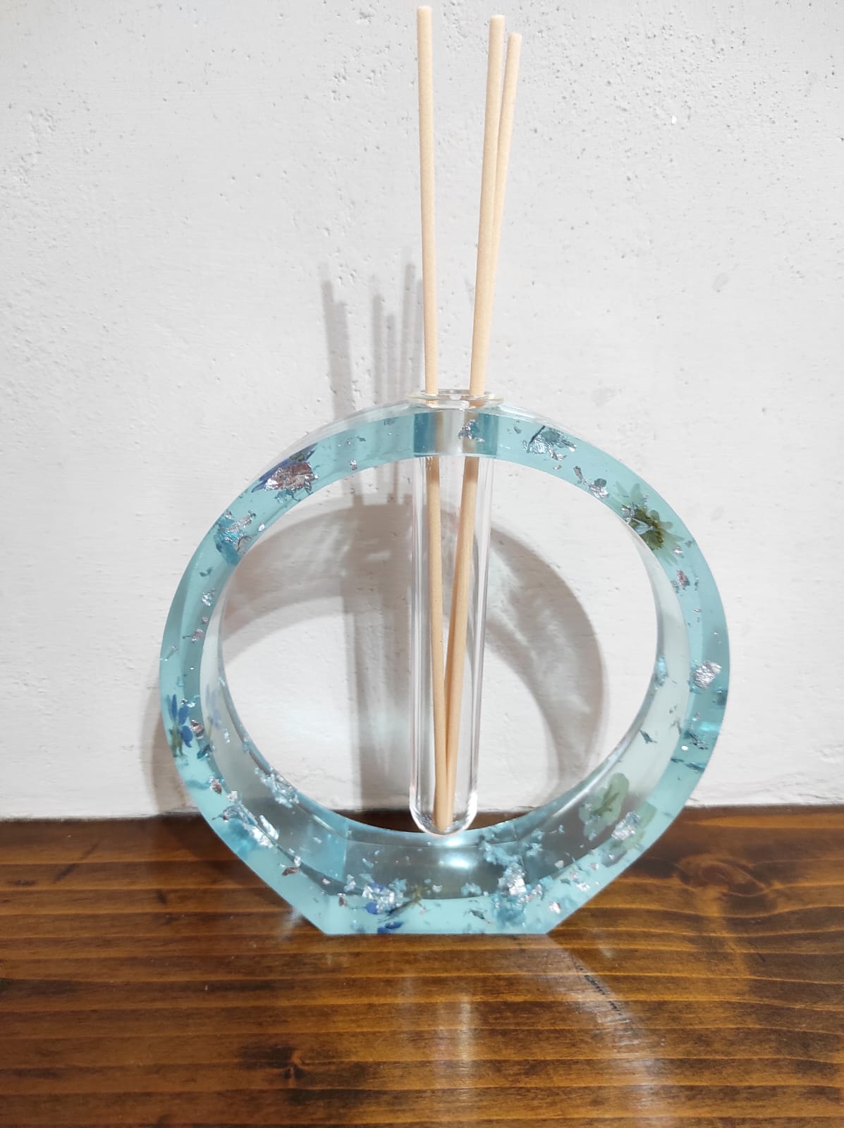 Vaso o porta diffusore "Fiori eterni"