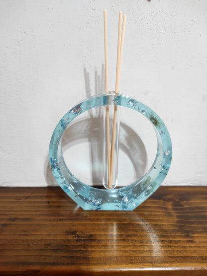 Vaso o porta diffusore "Fiori eterni"
