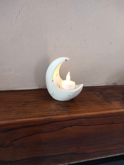 Portacandela luna