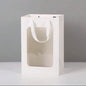 Set 5 Borse per Bomboniere 20cm x 15cm x 10cm con finestra trasparente