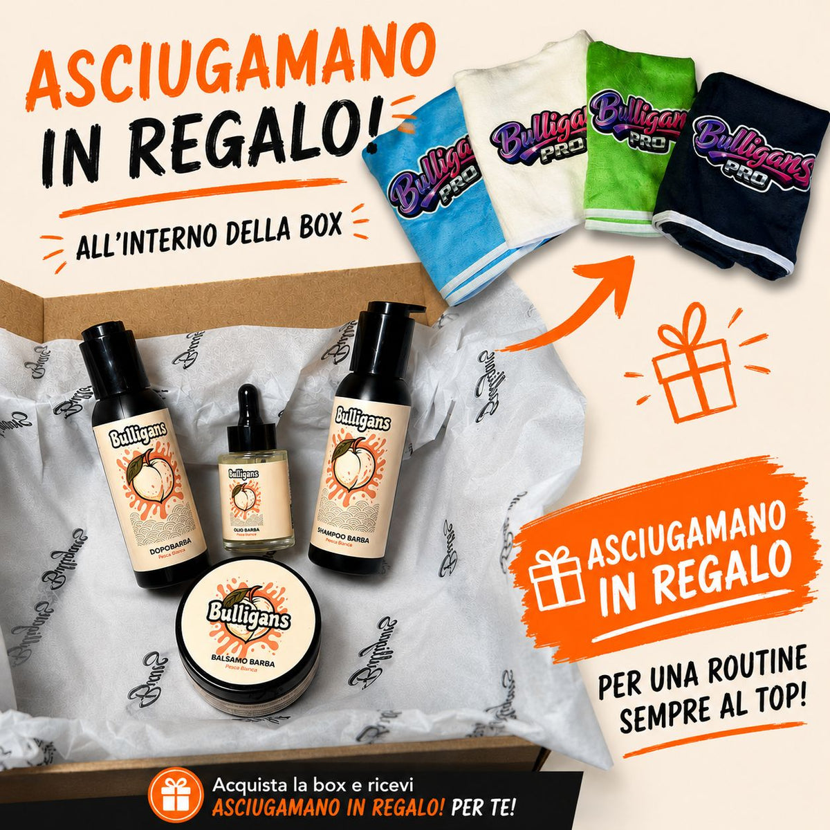 BOX ROUTINE COMPLETA - profumazione Pesca Bianca
