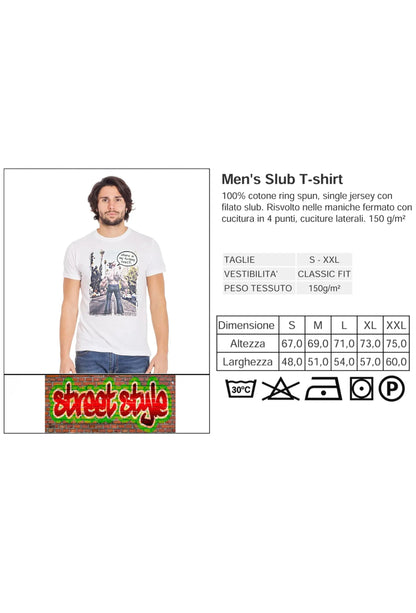 Where Is My Boat! T-shirt Uomo - Cotone Fiammato