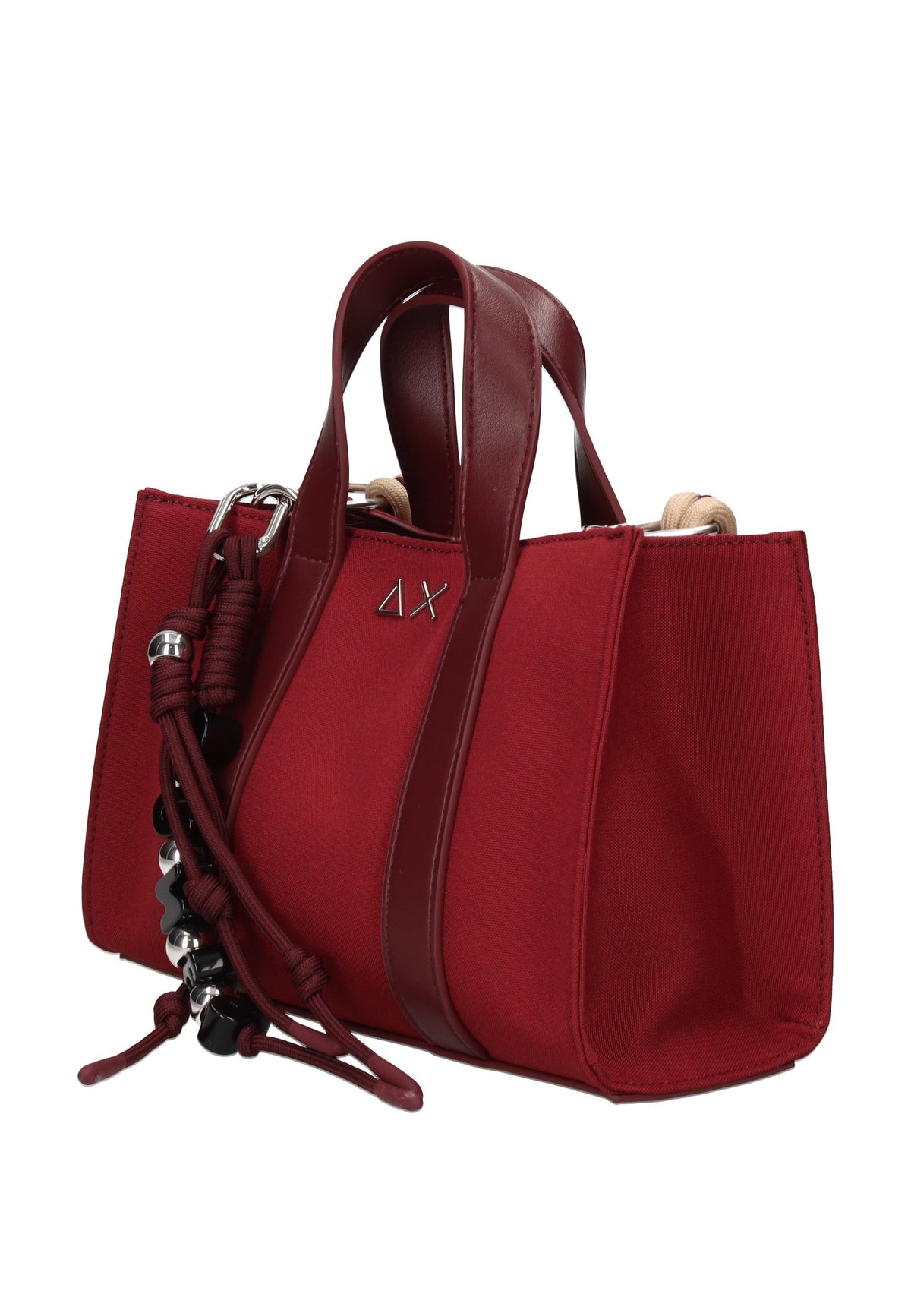 Mini Bag SUN68 Everyday in Tessuto – Borsa a Mano Quotidiana con Charm