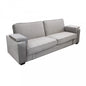 Elegant sofa in high-quality fabric with extended seat