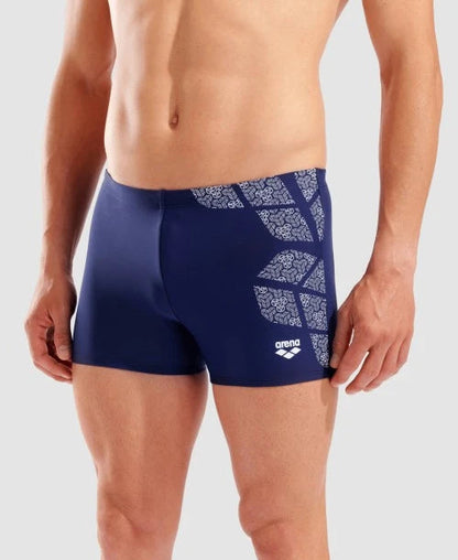 Arena Costume Piscina Uomo Kikko 010796-701 Blu | Short Nuoto MaxFit Eco