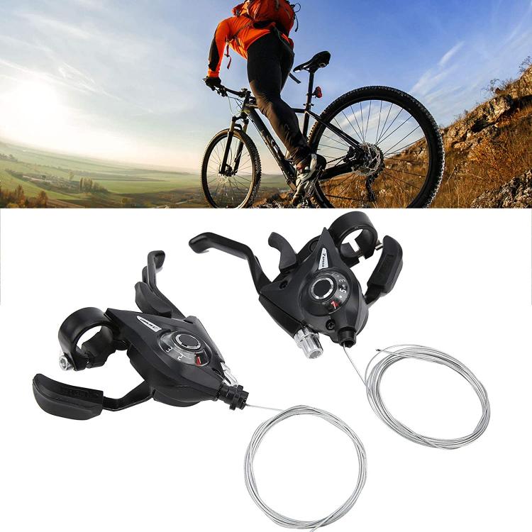 Schalt-Bremshebel-Set 3x7 für MTB | Xc-1637