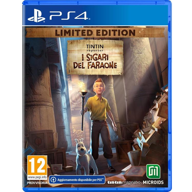 Tintin I Sigari Del Faraone Limited Edition Ps4 Videogioco Playstation 4 Pal Ita