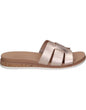 Skechers BOBS Desert Kiss Low Peak Look 114707/RSGD Rose Gold – Women's Vegan Sandals